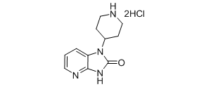 2H-Imidazo[4,5-b]pyridin-2-one, 1,3-dihydro-1-(4-piperidinyl)-, hydrochloride (1:2)