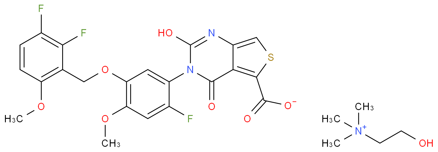 Linzagolix choline